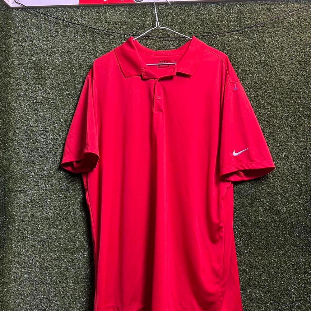 Nike Men's Red Polo-shirts
